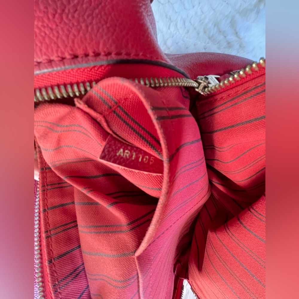 Louis Vuitton Marais MM Empreinte Cerise Red Bag - Picture 9 of 16